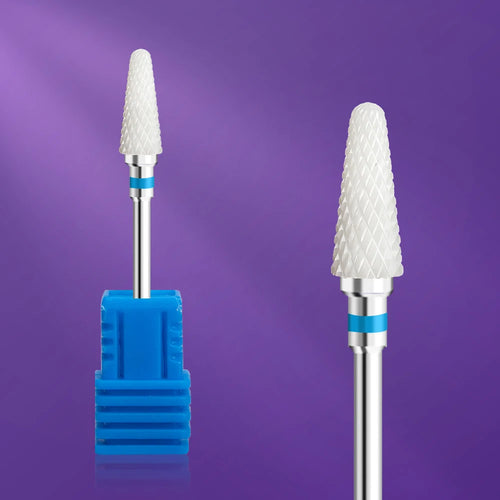 Ceramic Tungsten Carbide Nail Drill Bit Rotate Burr Milling Nail