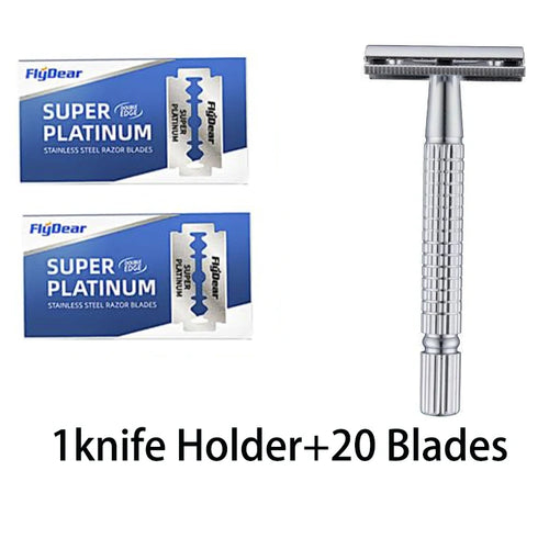 Razor Stainless steel double-blade Razor Razor Razor Old fashioned