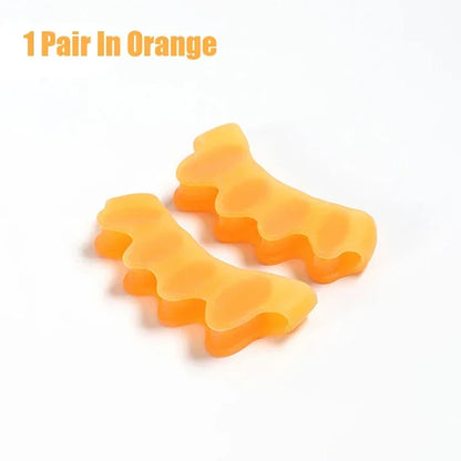 1 Pair Silicone Toe Separator, Bunion Corrector,Hammer Toe Corrector,