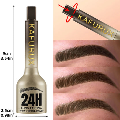 3D Dye Eyebrow Pencil Hairling Anti-smudge Waterproof Long Lasting