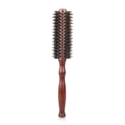 12 Style Wood Handle Round Rolling Brush Straight Twill Hair Comb Boar