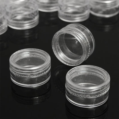 50pcs 5g Sample Clear Cream Jar Mini Cosmetic Bottles Containers