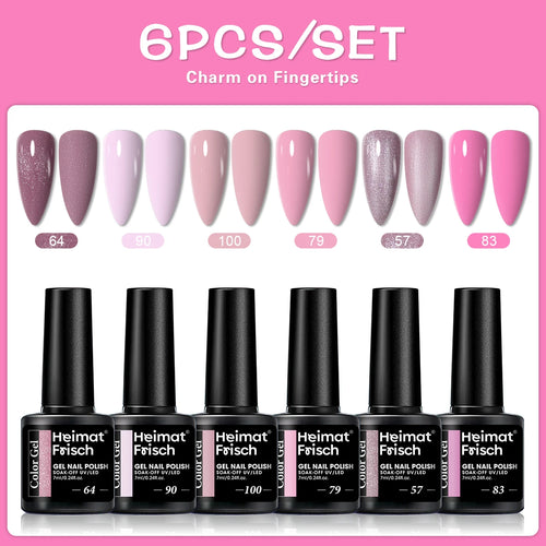 Color Block Series | Glossy Nails 0.24 oz Trendy Candy Foam Gel