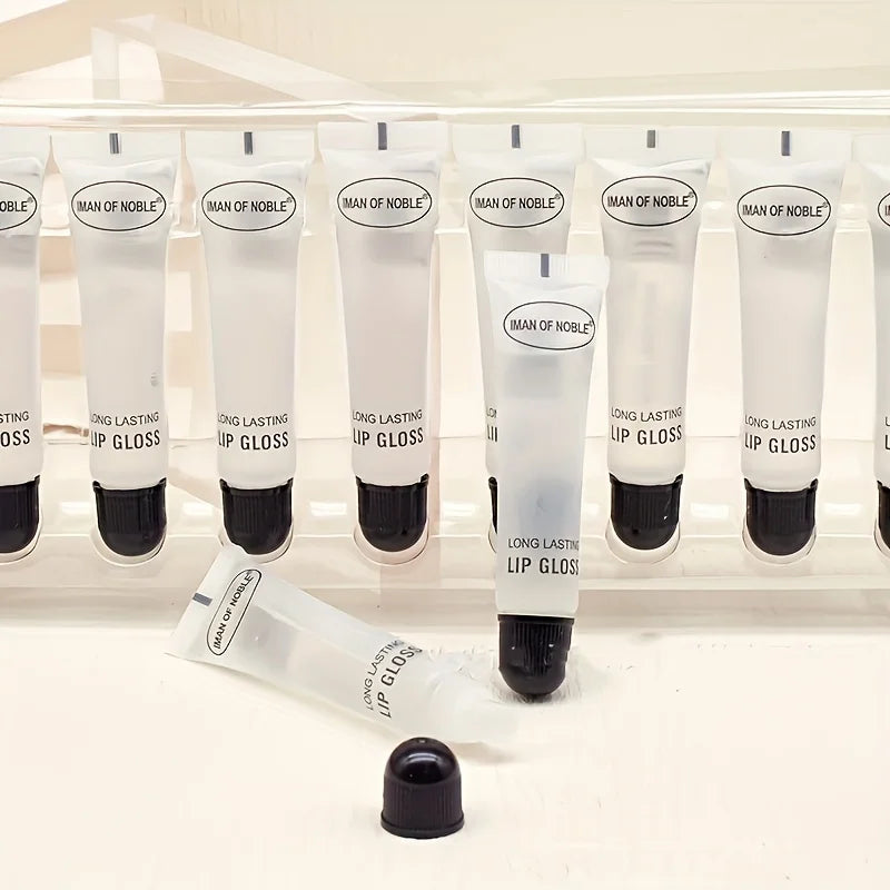 6pcs Glossy Finish Lip Gloss, Moisturizing Cream for All skin