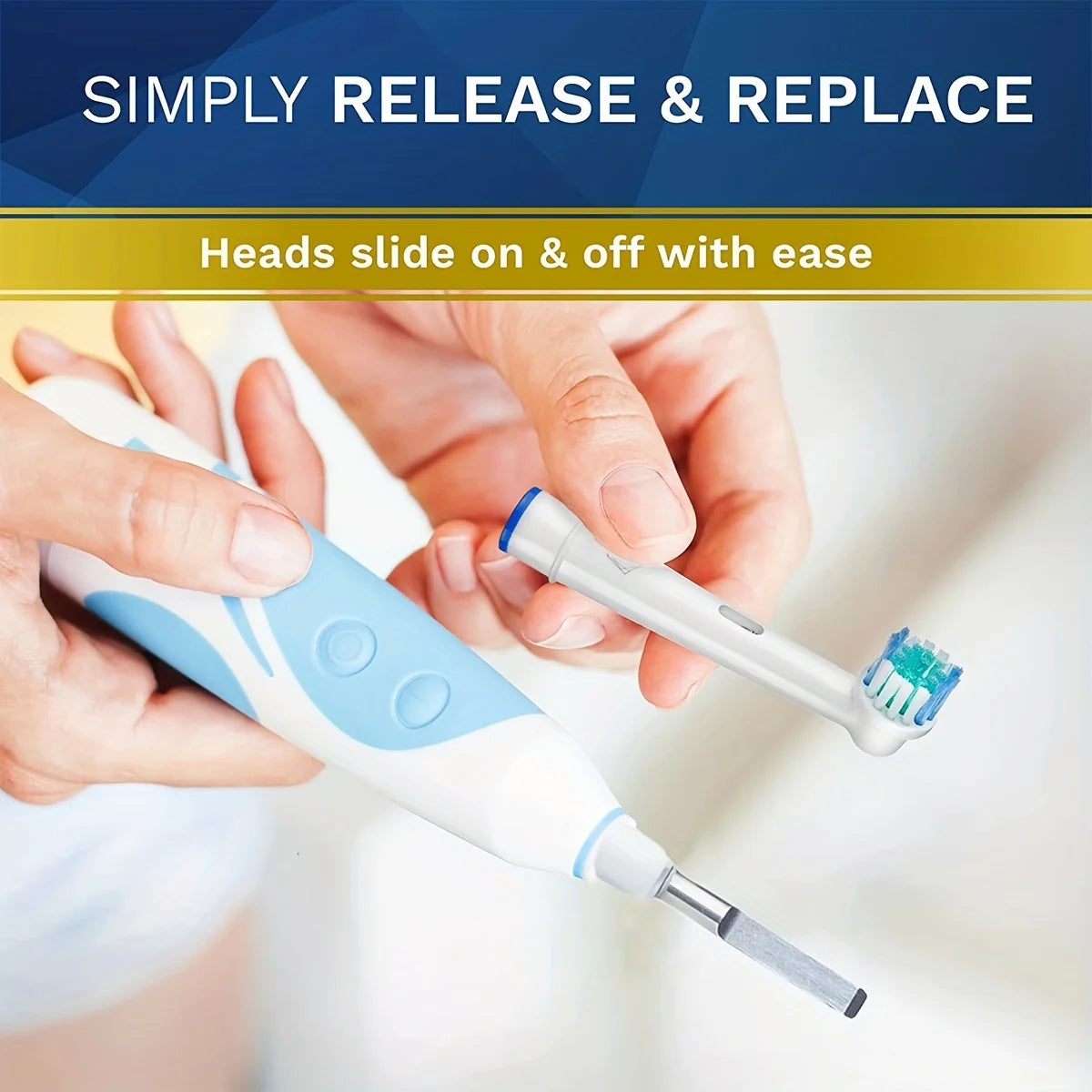 4/12/16/20 Pcs Replacement Toothbrush Heads Compatible with Oral-B