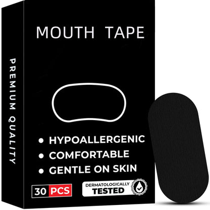 30/60/90Pcs Anti Snoring Sleep Mouth Tape Best Breathing Nasal Strips