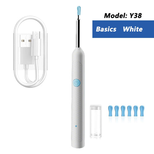 Visual Ear Wax Cleaner with Camera Safe Earwax Removal Endoscope with