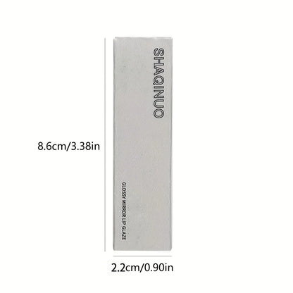 Adorable Bear Mirror Lip Glaze - Long-Lasting, Non-Fading, Hydrating