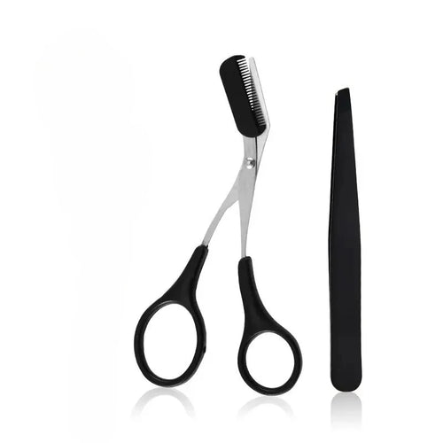 3pcs Set Eyebrow Kit For Women And Men Stainless Steel Eyebrow