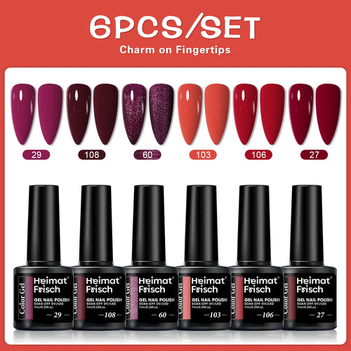 Color Block Series | Glossy Nails 0.24 oz Trendy Candy Foam Gel