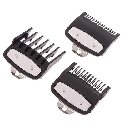 1.5mm 3mm 4.5mm 1Pcs Black Limit Comb Set Hair Clipper Guards Guide