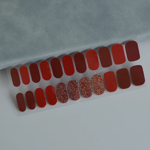 22finger Flash Sequin Nail Polish Gel Film ins Wind Waterproof Lasting