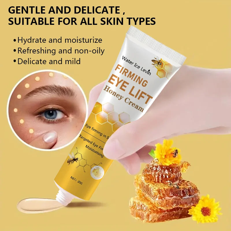 Honey Eye Cream lightens dark circles, firming skin Instant Eye Repair