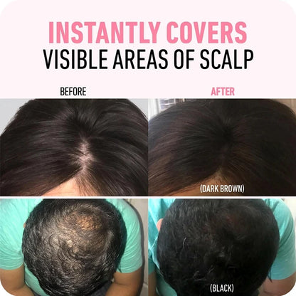 Hair Line Powder 4g Black Root Cover Up Natural Instant Waterproof