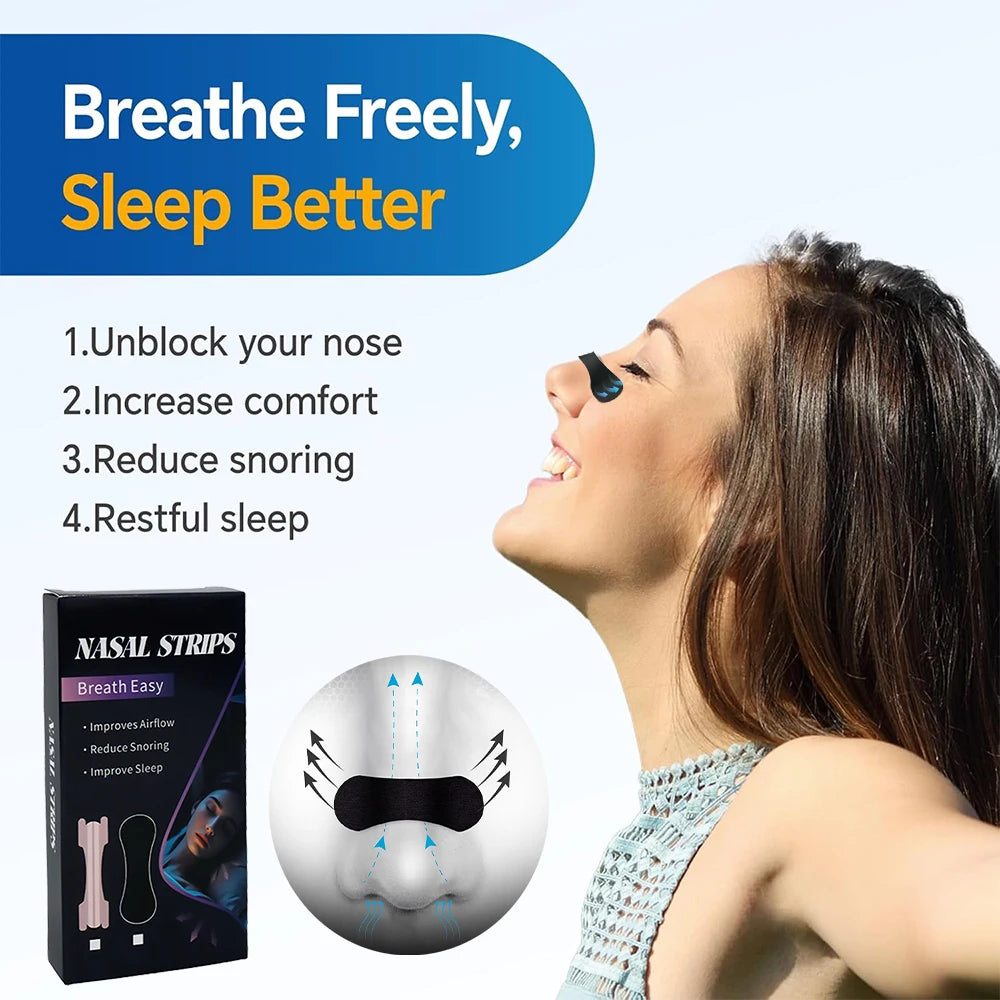 Nasal Strips for Snoring Nasal Patch Correction Physical Expansion