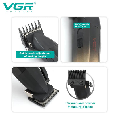 Hair Clipper Professional Hair Cutting Machine 9000RPM VGR