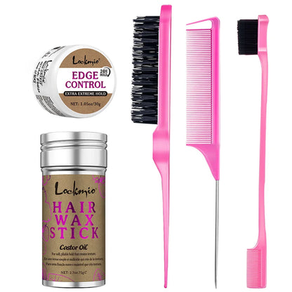 Styling Hair Wax Stick High Shine Smooth Hair & Wig Solid Wax Stick