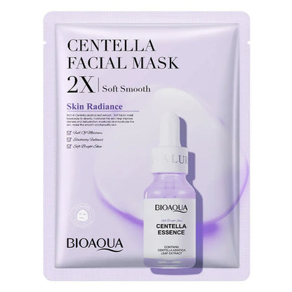20pcs BIOAQUA Centella Collagen Face Mask Moisturizing Refreshing