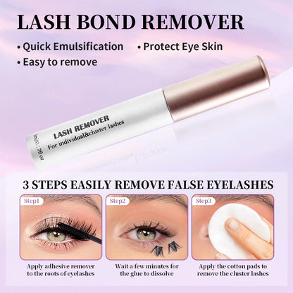 ISEEN DIY Eyelash Extension Kit Cluster Mix Eyelashes Full Set Lashes