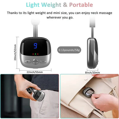 Smart Hanging Neck Neck Shoulder Cervical Spine Massager Hot Compress