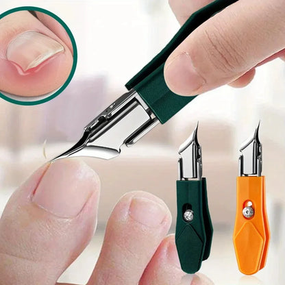 25° Slant Edge Nail Clipper Wide Opening Stainless Steel Professional