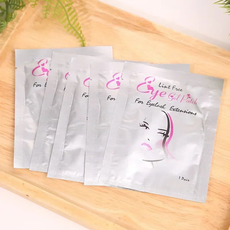 50Pairs Eyelash Pad Gel Patch Grafting Eyelashes Under Eye Patches For