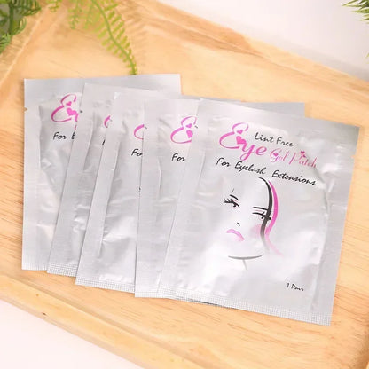 50Pairs Eyelash Pad Gel Patch Grafting Eyelashes Under Eye Patches For