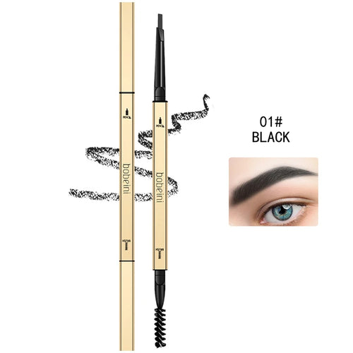 Dual-Ended Waterproof Eyebrow Pencil – Precise, Long-Lasting &