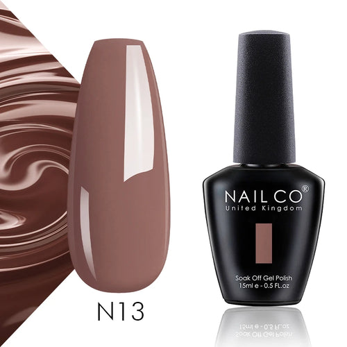 NAILCO 15ml Translucent Color Gel Nail Polish Vernis Semi Permanent UV