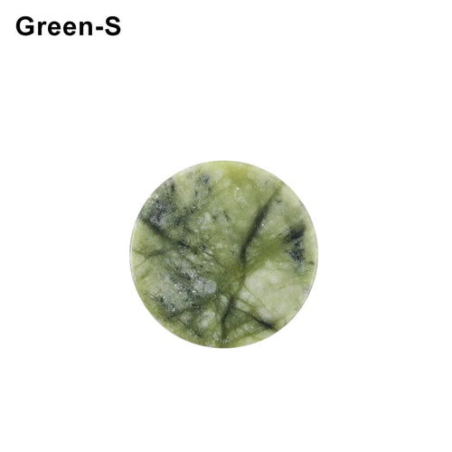 Glue Pallet Eyelashes Extensions Pink Green Jade Stone Reusable False