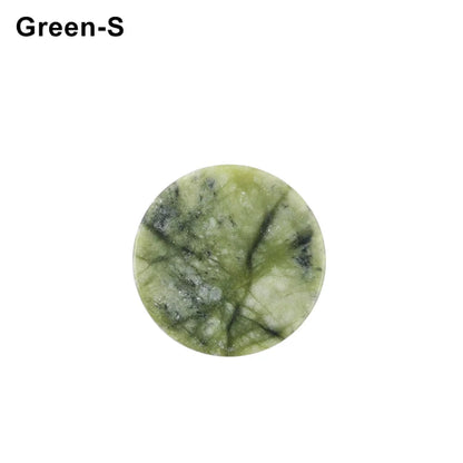 Glue Pallet Eyelashes Extensions Pink Green Jade Stone Reusable False