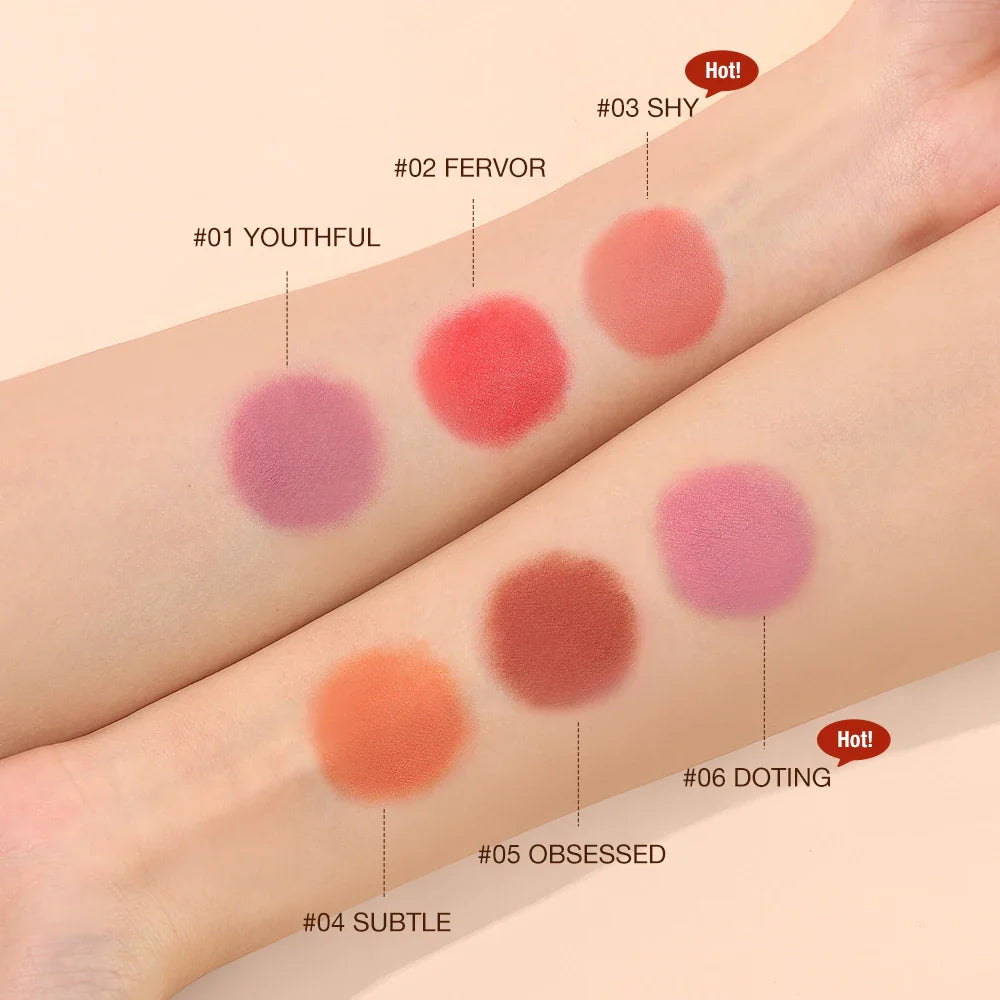 O.TWO.O Lipstick Blush Stick 3-in-1 Eyes Cheek and Lip Tint Buildable Waterproof