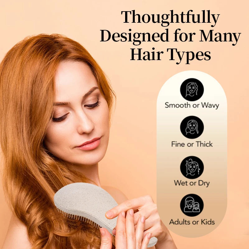 Magic Detangling Boxed Hair Comb Anti Static Hairdressing Comb Girls