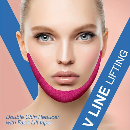 Elastic Face Lift Tape-Instantly Lifts Sagging Jowls,Neck Skin,and