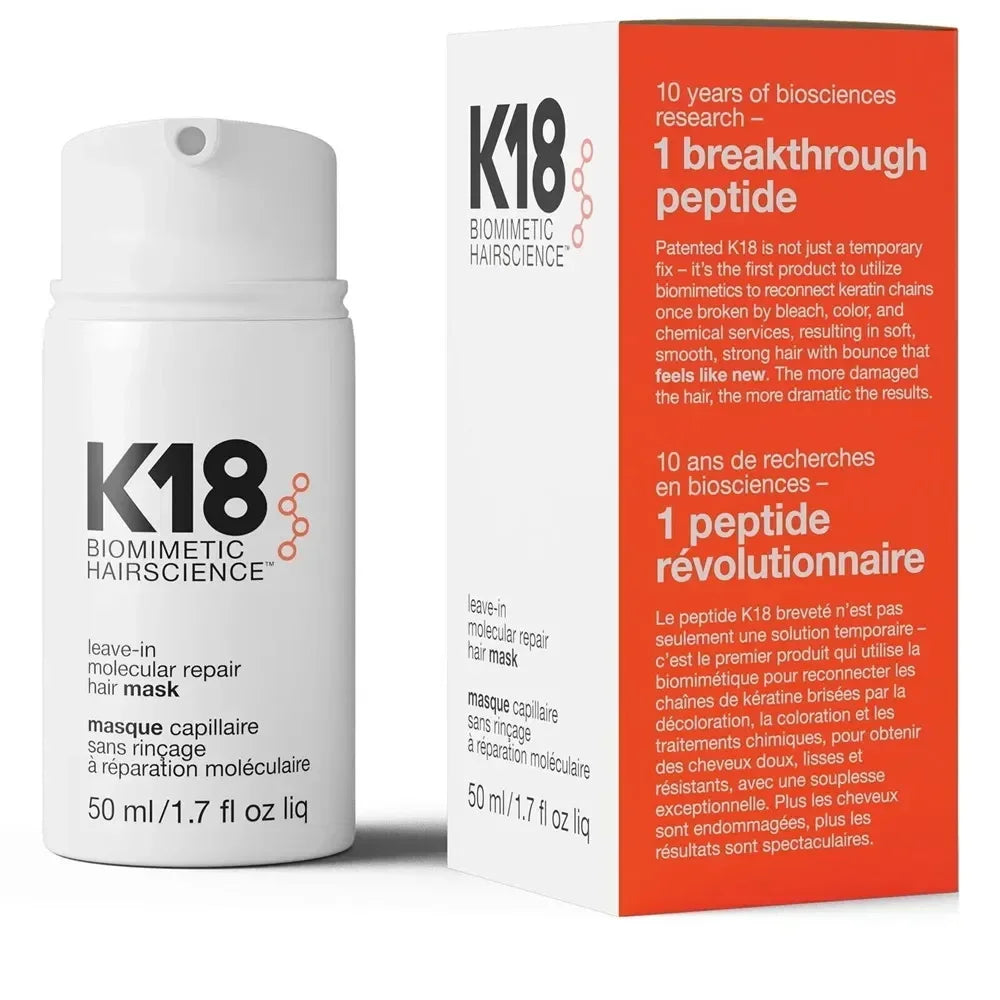 K18 Leave-In Molecular Repair Hair Mask 50ml/15ml