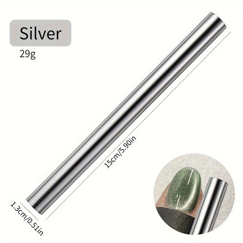 YIKOOLIN 3 IN 1 Multi-function Cat Eye Magnet For Nail Art Design