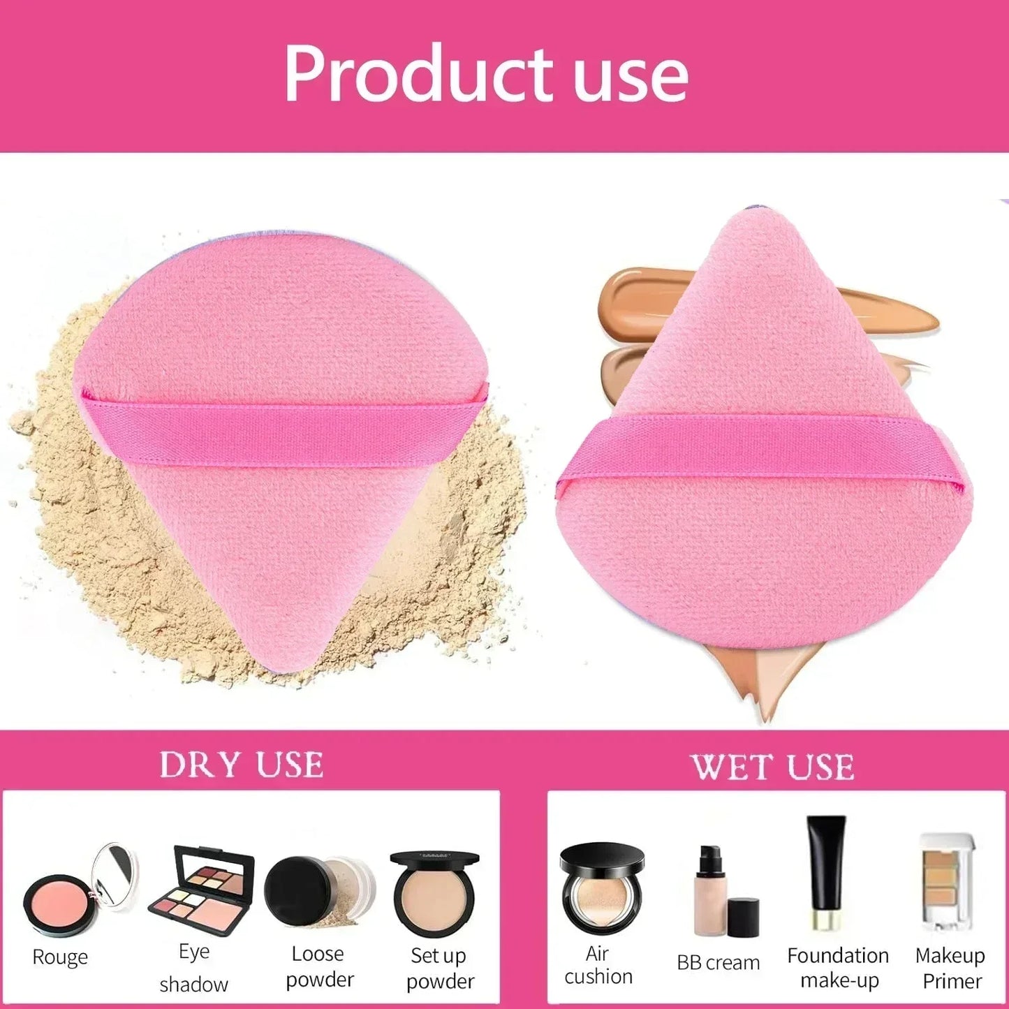 13/33pcs Professional Makeup Brush Set with Accessories for