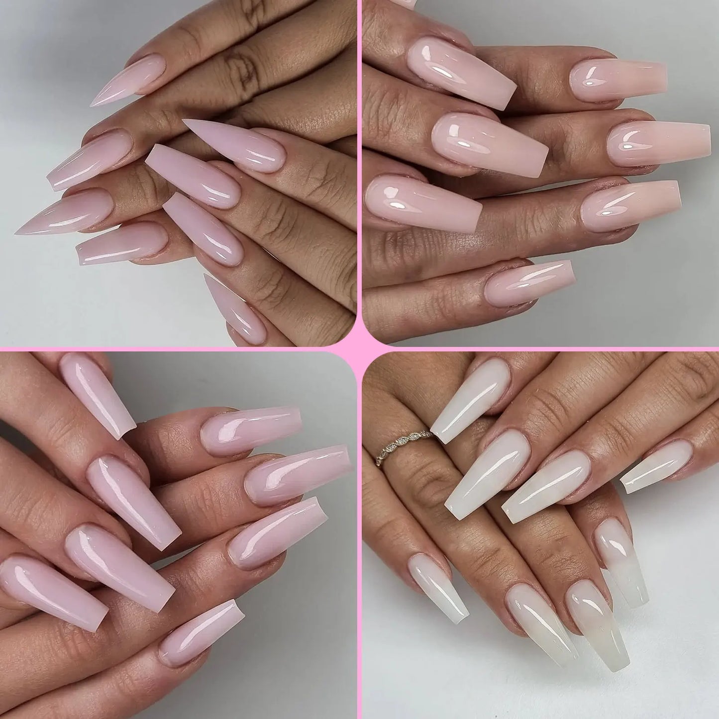 15ml Solid Extension Gel Nail Build Poly Nail Acrylic Gel Crystal