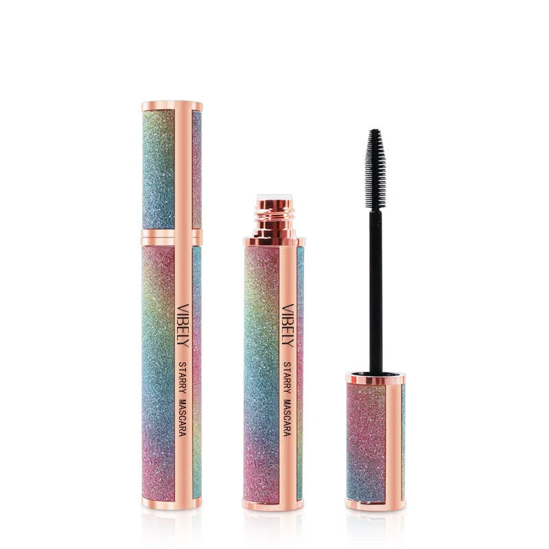 4D Brilliant Starry Sky Black  Mascara Slim, Thick, Curled,