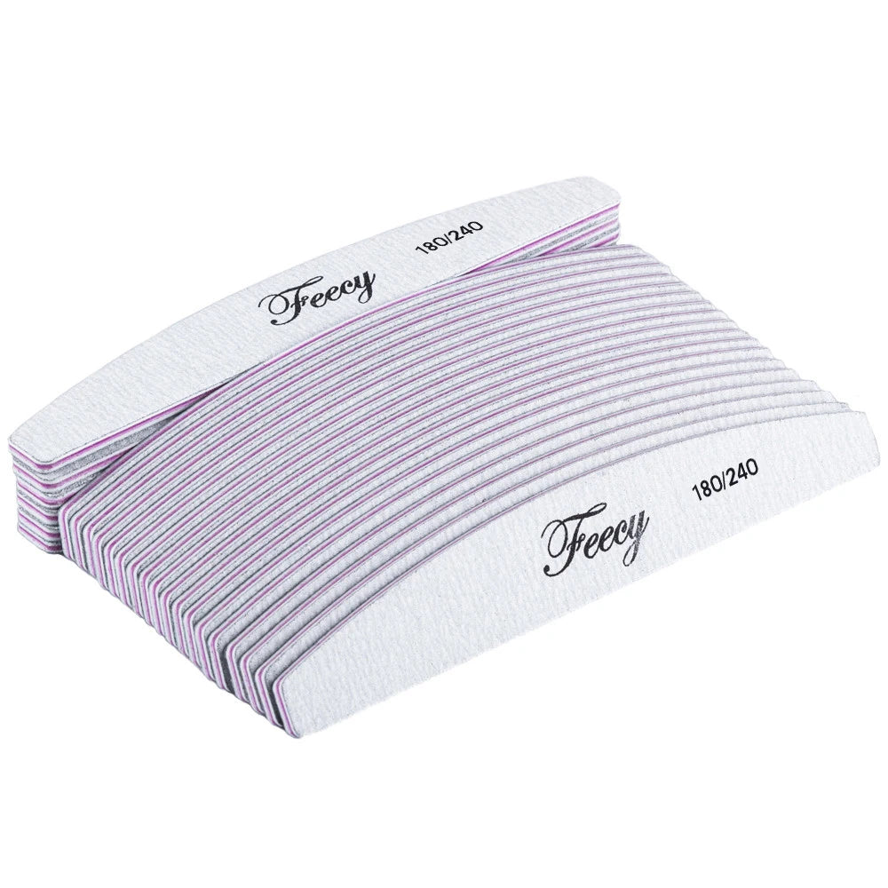 10Pcs/Lot Nail File Buffer Double Side Nail Files Buffer