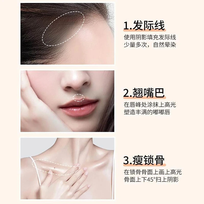 14 Color Hair Line Powder Black Root Up Natural Instant Waterproof