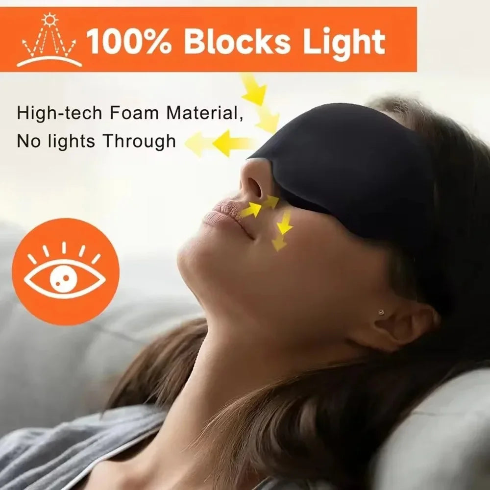 3D Sleeping Mask Slaapmasker Night Sleep Patch Portable Eyemask Pad