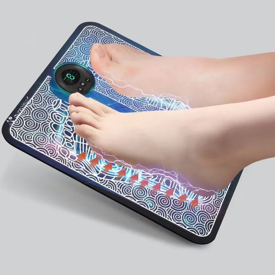 Electric Foot Massager Pad Muscle Massage Relaxation Trainer For