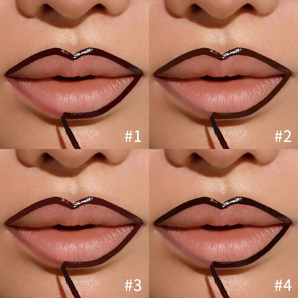 Lip Liner Pencil Peel Off Lip Stain Tattoo Long Wearing Matte