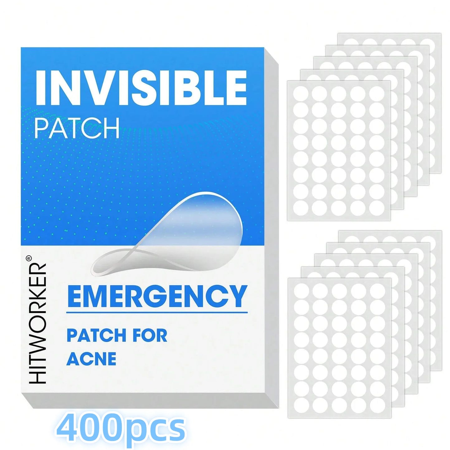 180/360PCS Invisible Acne Veneer Lump Sticker Reduce Acne Cleansing