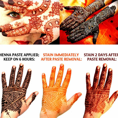 1/3 pcs pure natural organic brown henna cream, brown henna tattoo