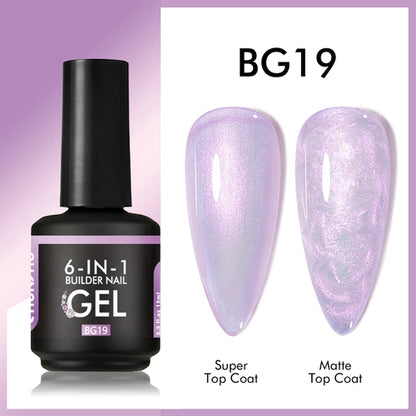 CHUNSHU 6 IN 1 Extension UV Gel Polish In A bottle Builder Nail Gel