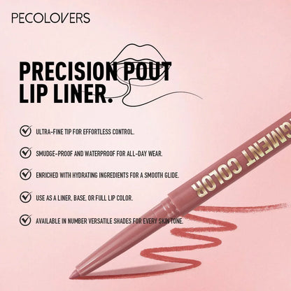 1PC Matte Lip Liner Pen - Long-Lasting, Waterproof, Easy Glide,