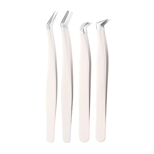 Multifunctional Tweezers Stainless Steel Eyelash Tweezers Grafting