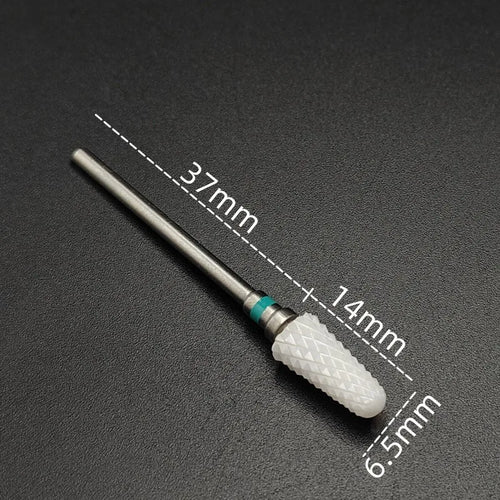 Ceramic Carbide Nail Drill Bit Rotate Burr Milling Nail Cutter Bits